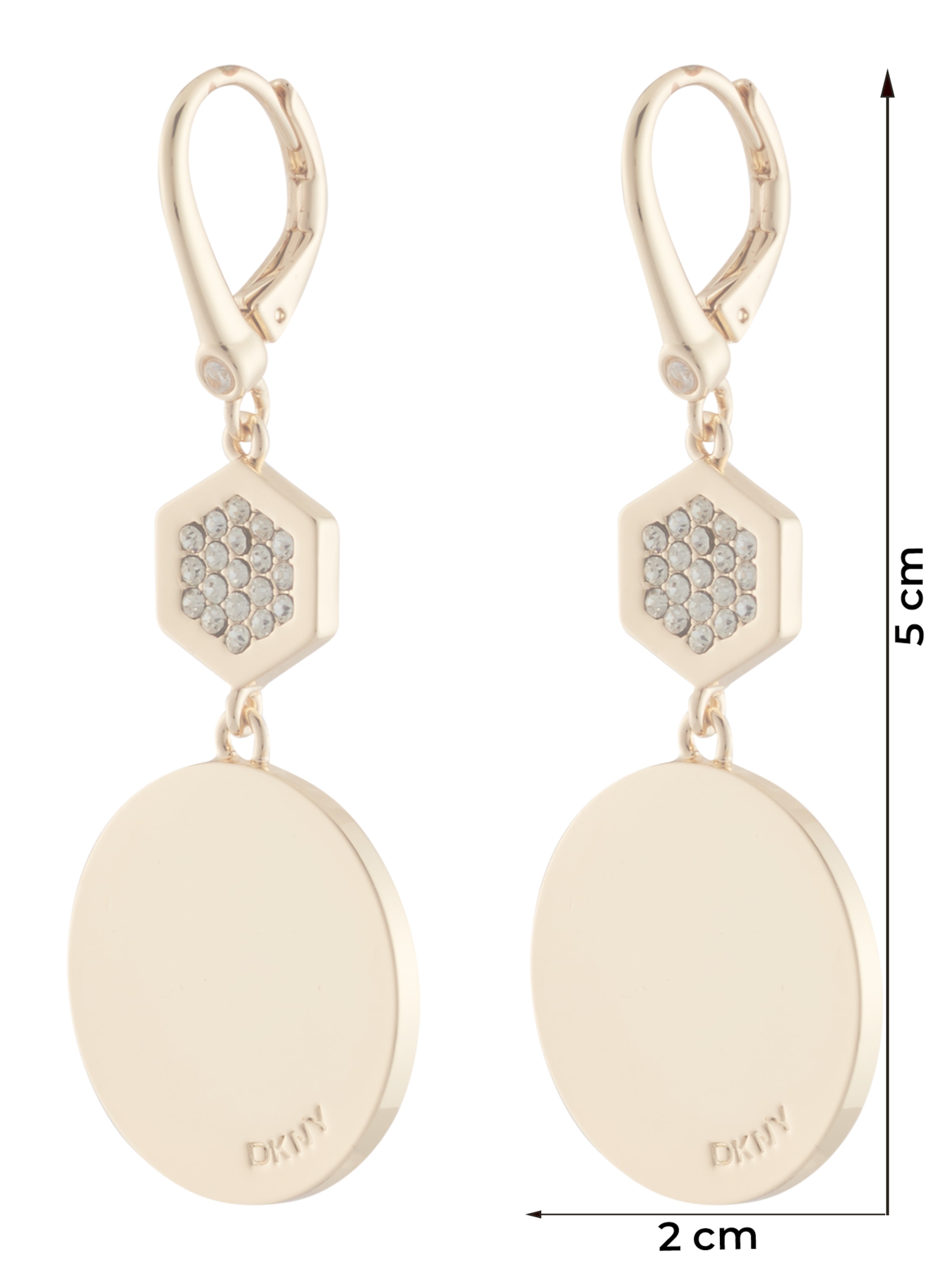 DKNY Anhänger in Gold