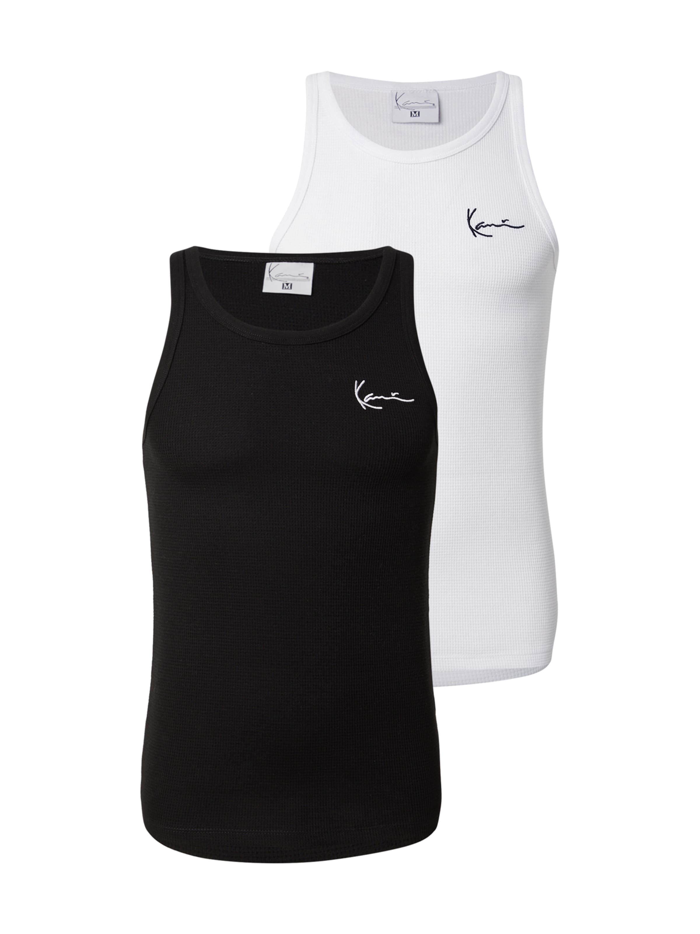 Karl Kani Tričko 'Essential' - Čierna: predná strana