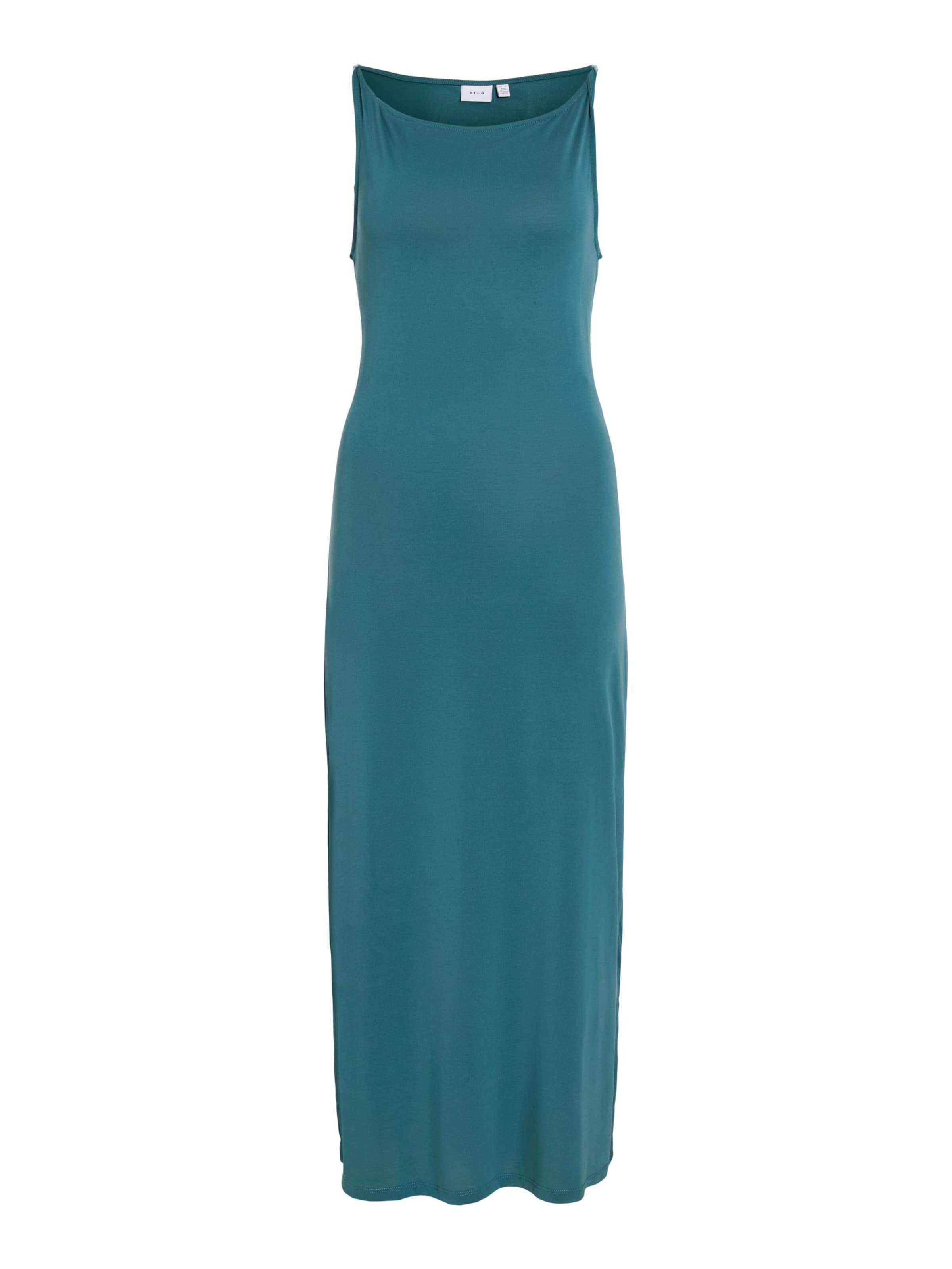 VILA - Vestido 'Modala' en verde: frente
