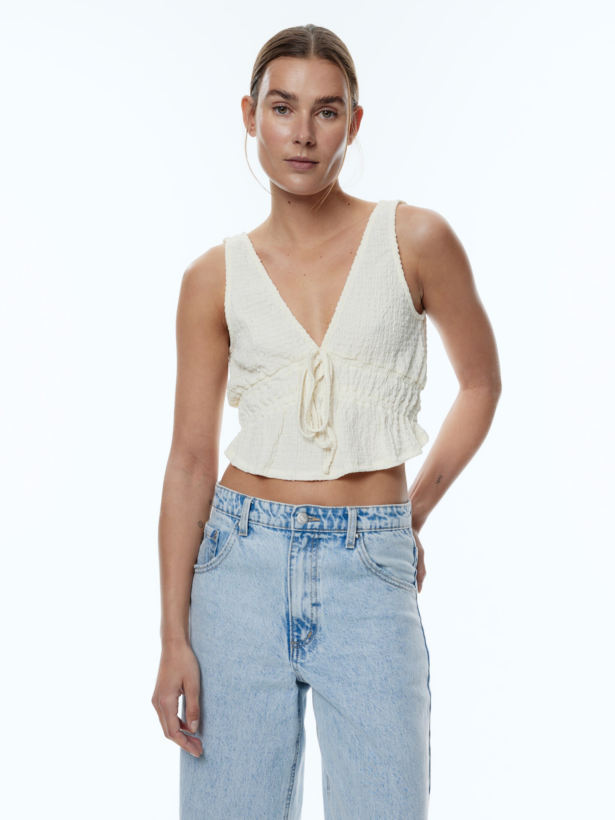 EDITED Producten Top 'Juliena' Beige
