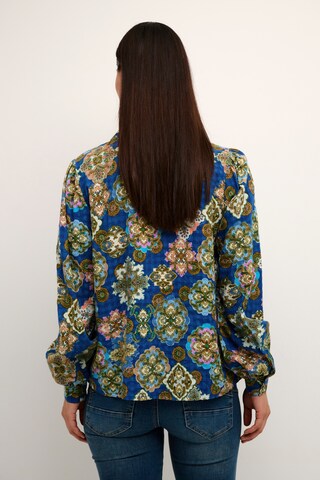 Cream Blouse 'Jolly' in Blauw