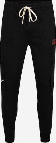 The Couture Club Cargo Pants in Black: front
