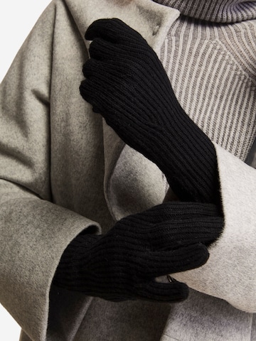 Il Lanificio Fingerhandschuhe‌‌‌‌‌‌‌ in Schwarz