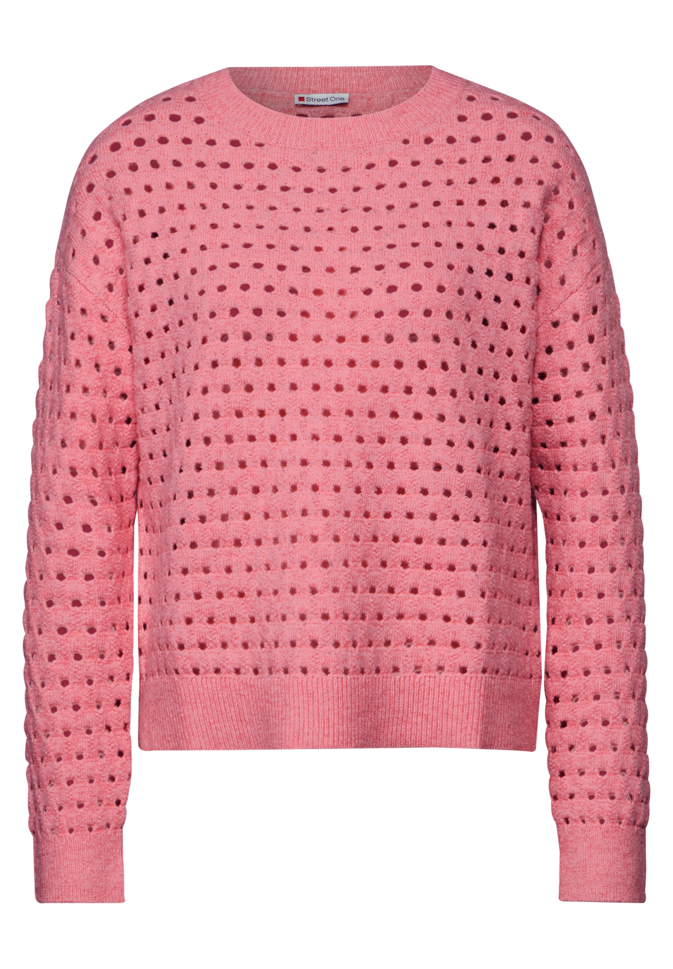 STREET ONE Pullover in Pink: Vorderseite