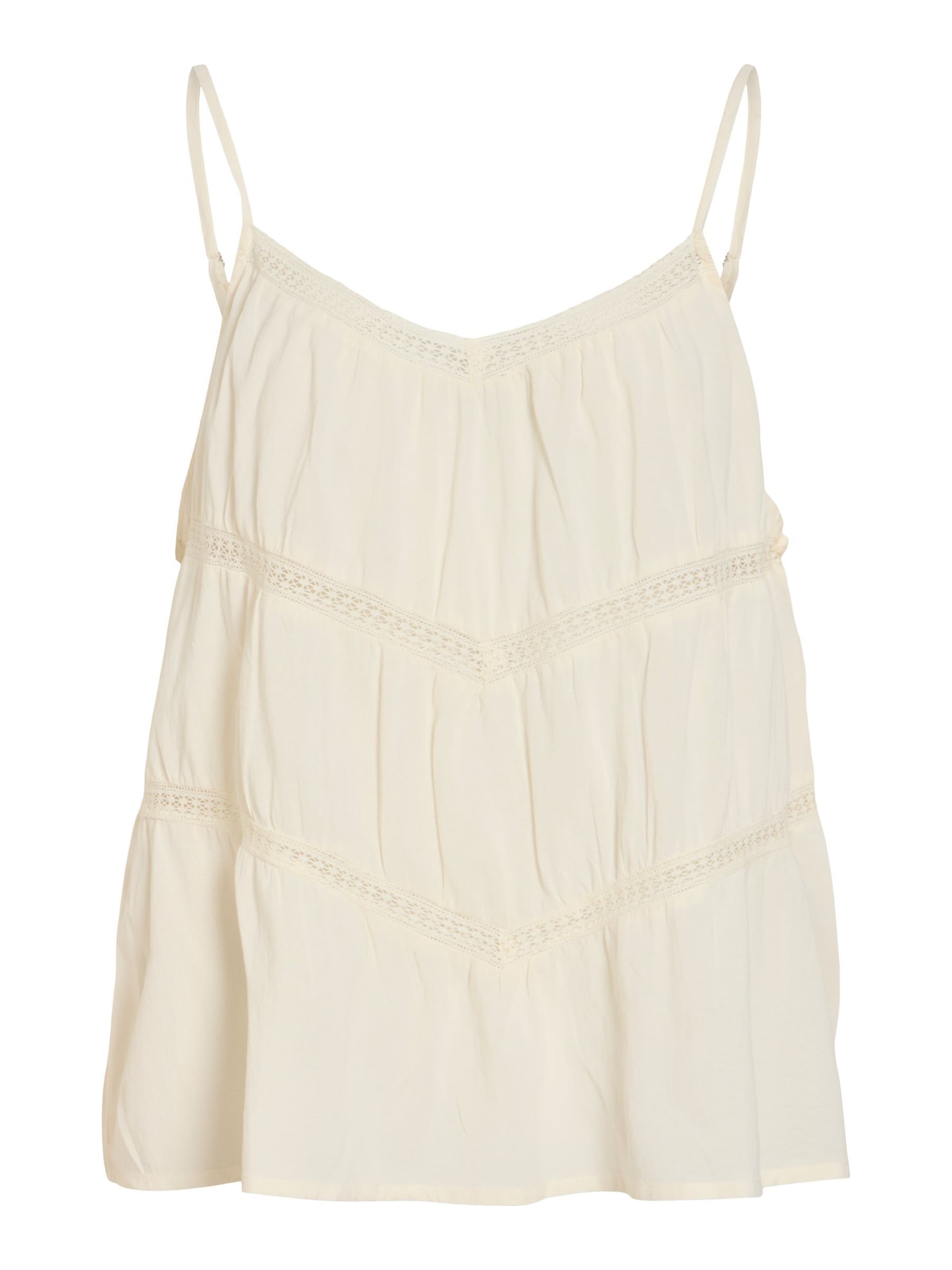 VILA Top 'BELLA' in Beige: Vorderseite
