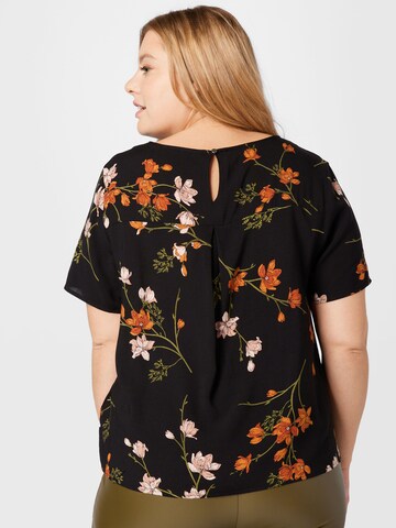 ABOUT YOU Curvy - Camiseta 'Elmira' en negro