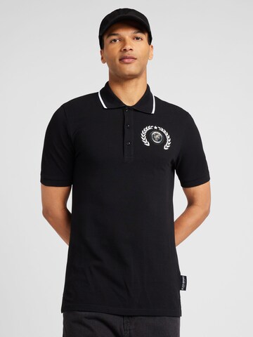 Plein Sport - Camiseta 'Carbon Tiger' en negro
