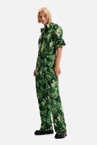 Desigual - Jumpsuit en verde: frente