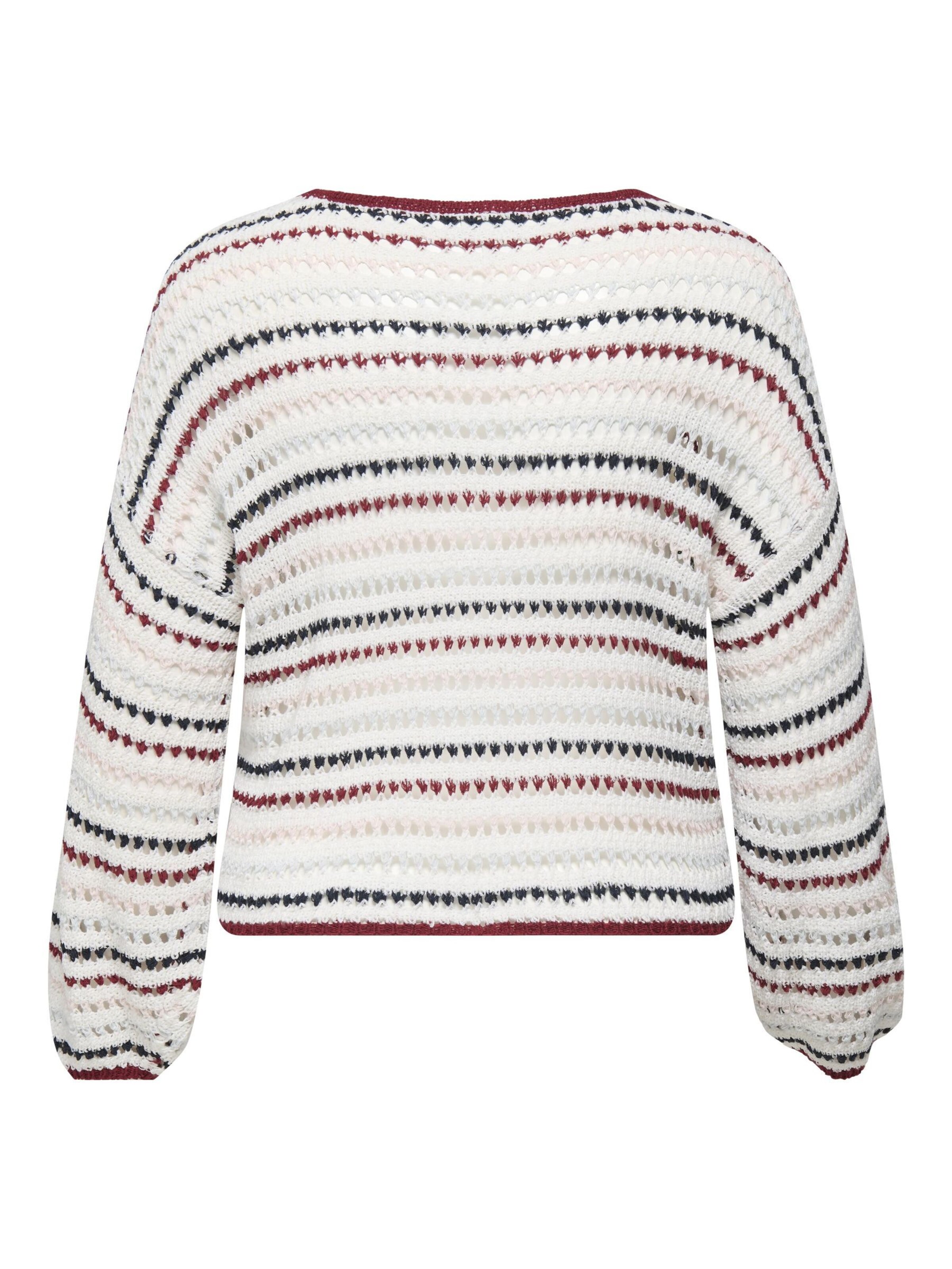 ONLY Carmakoma Pullover in Weiß