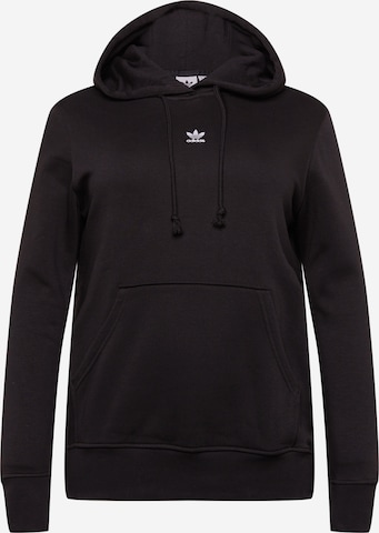 melns ADIDAS ORIGINALS Sportisks džemperis: no priekšpuses