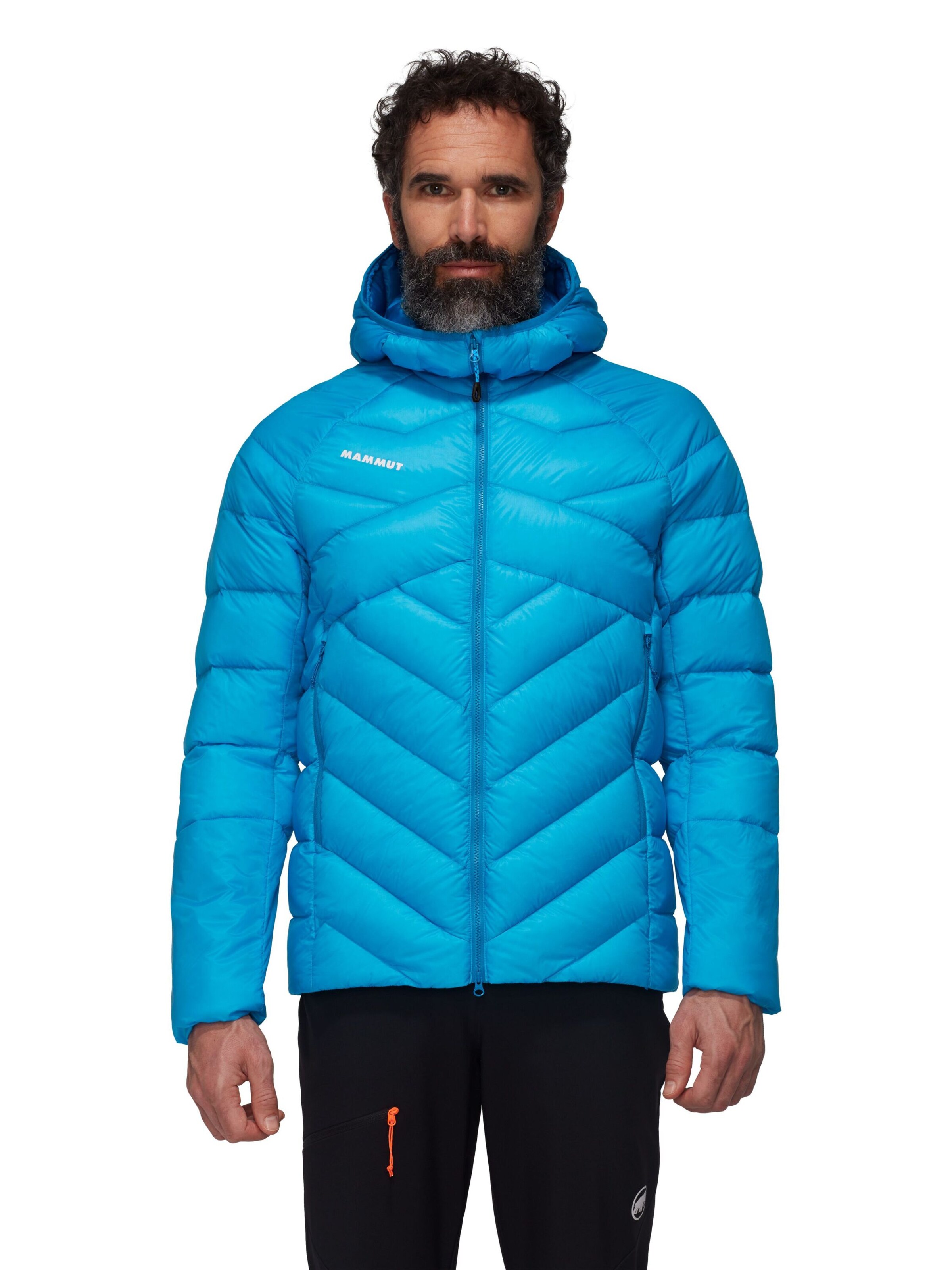 MAMMUT Outdoor jacket in Blue: front