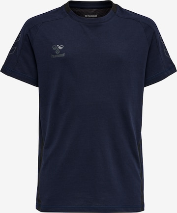 Hummel Functioneel shirt in Blauw: voorkant