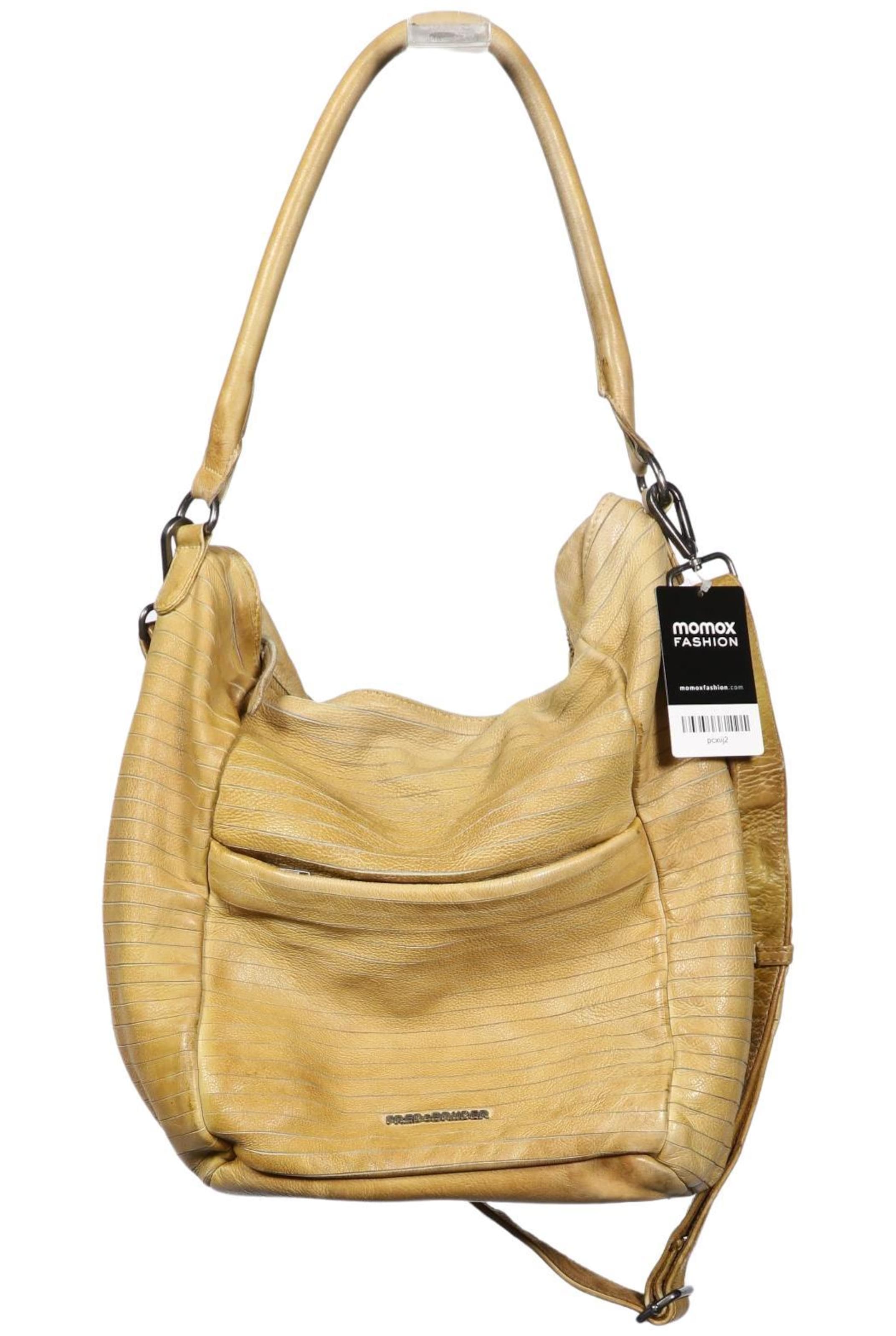 FREDsBRUDER Handtasche gross Leder One Size in Braun: Vorderseite