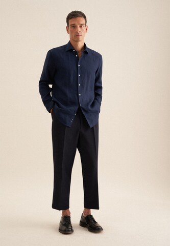 SEIDENSTICKER Regular fit Button Up Shirt in Blue