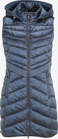 Betty Barclay Vest in Blue: front