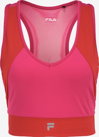 FILA Bustier Sport-BH 'REVERE' in Pink: predná strana