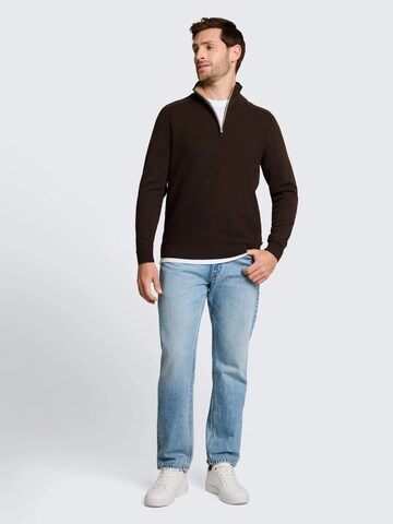 TOM TAILOR Sweater in Brown