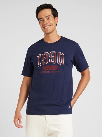 zils JACK & JONES T-Krekls 'JPRBLUDOUGLAS': no priekšpuses