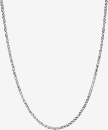 Hey Happiness Kette 'Wheat' in Silber: Vorderseite