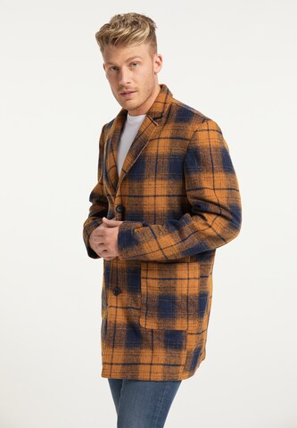 MO Regular fit Between-Seasons Coat in Orange: front