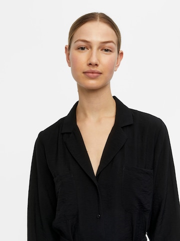 OBJECT Košilové šaty 'Seline' – černá