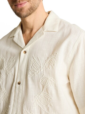 TOM TAILOR Comfort fit Overhemd in Wit