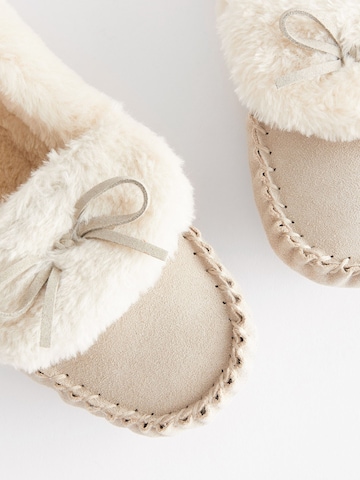 Next Slippers in Beige