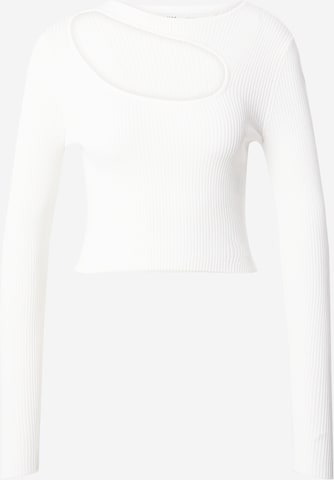 ONLY Pullover 'MEDDI' i hvid: forside