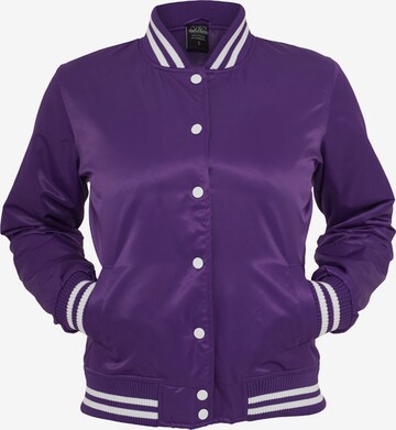 Urban Classics Between-season jacket in Purple: front