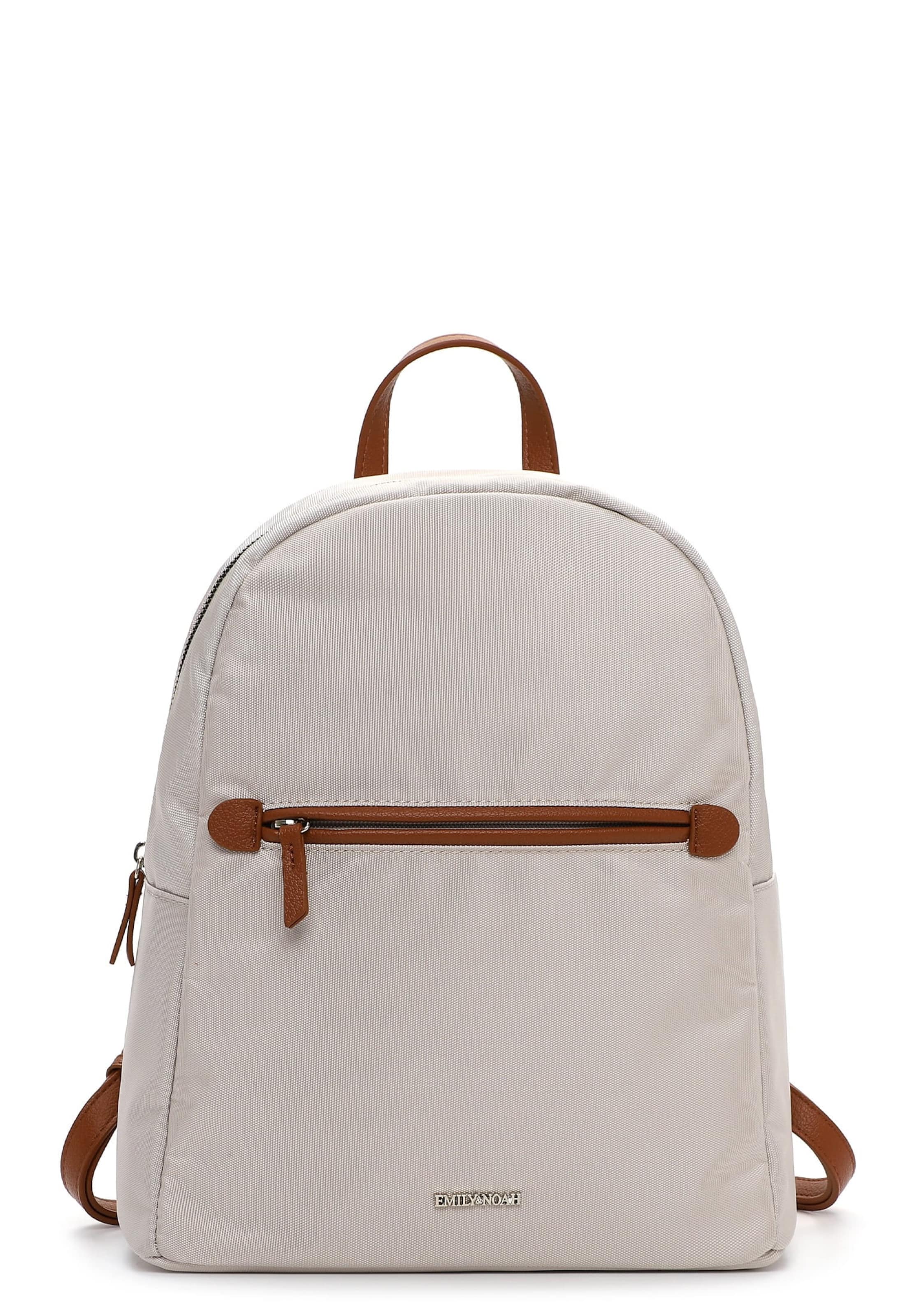 Sac à dos 'Jarina' Emily & Noah en beige : devant