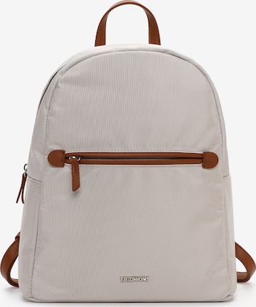 Sac à dos 'Jarina' Emily & Noah en beige : devant