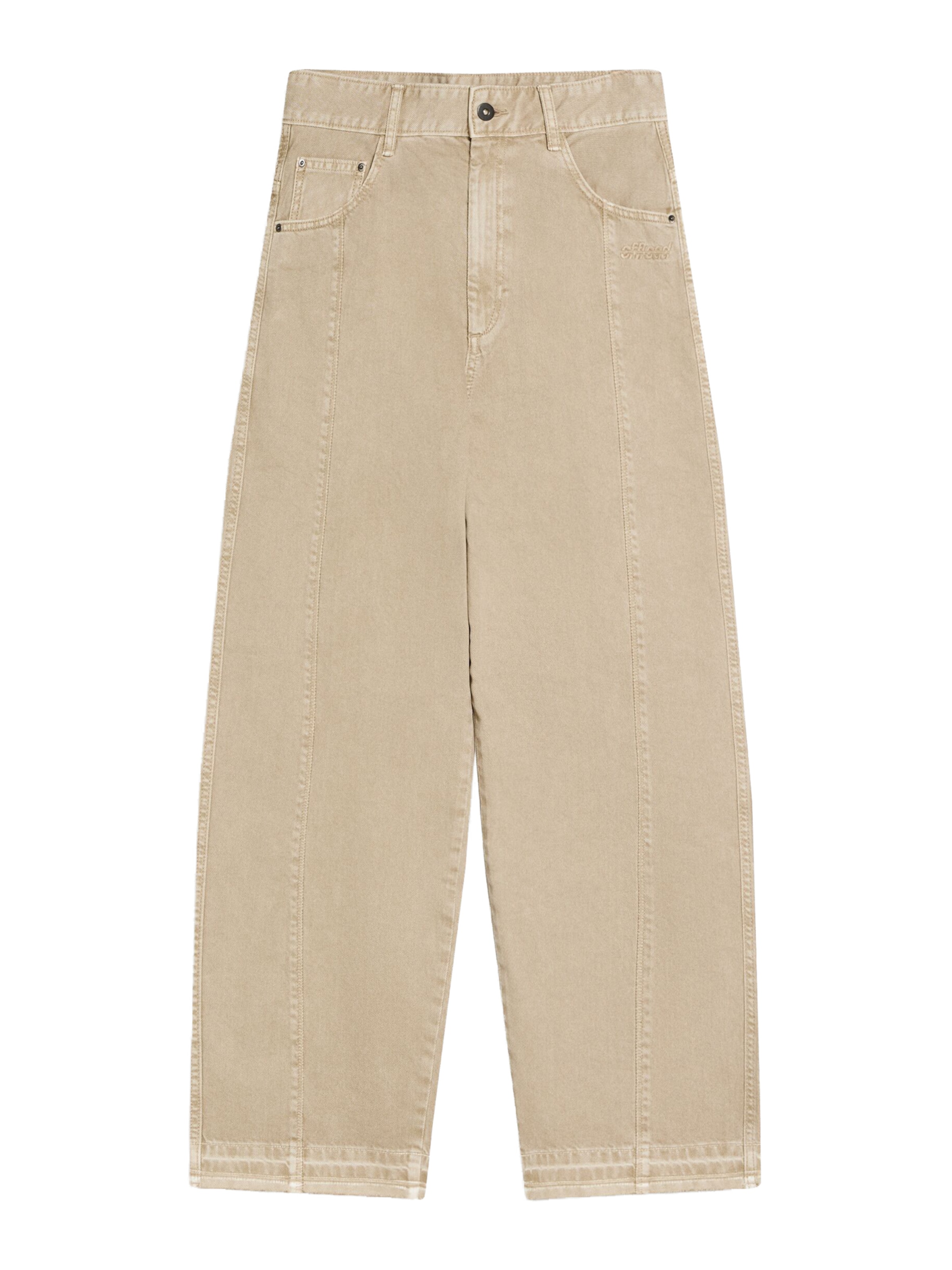 Bershka Hose in Beige: Vorderseite