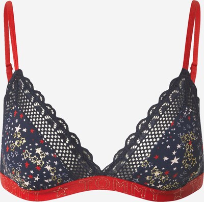 Sutien Tommy Hilfiger Underwear pe navy / auriu / roșu, Vizualizare produs