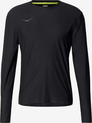 juoda HOKA Sportiniai marškinėliai 'AIROLITE 2.0': priekis