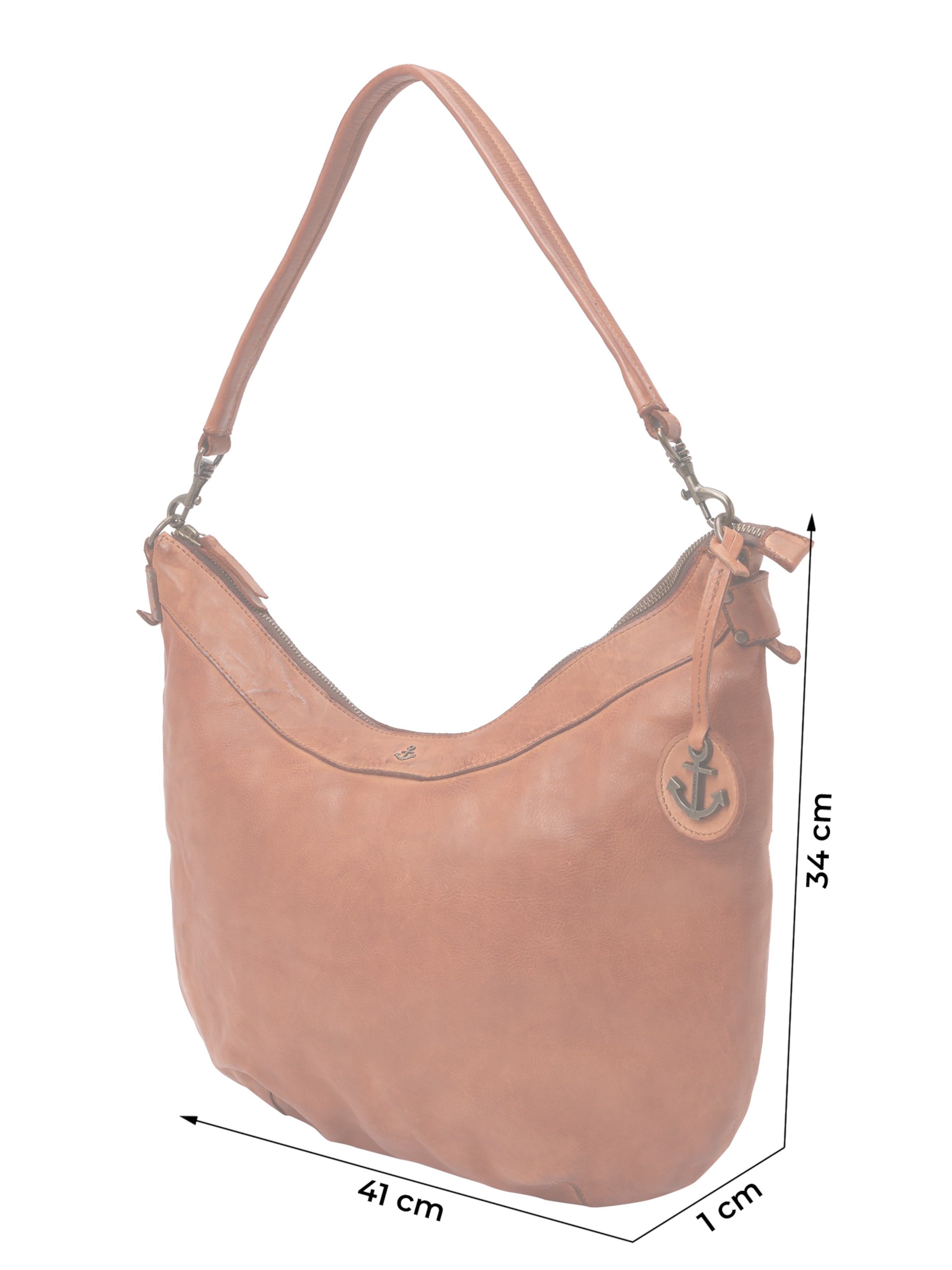 Harbour 2nd Shoulder Bag 'Anchor Love Amar' in Brown