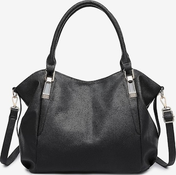 Miss Lulu Shoulder Bag in Black: front