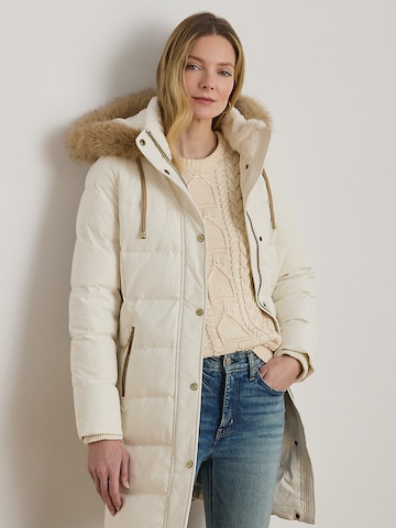 bēšs Lauren Ralph Lauren Ziemas mētelis: no priekšpuses