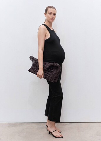 MANGO Boot cut Jeans 'Bootmum' in Black