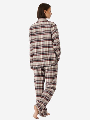 SCHIESSER Pyjama 'Cotton'‌‌‌‌‌‌‌ in Mischfarben