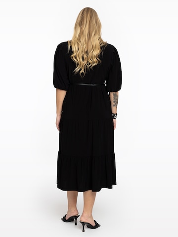 Yoek Shirt Dress 'Dolce' in Black