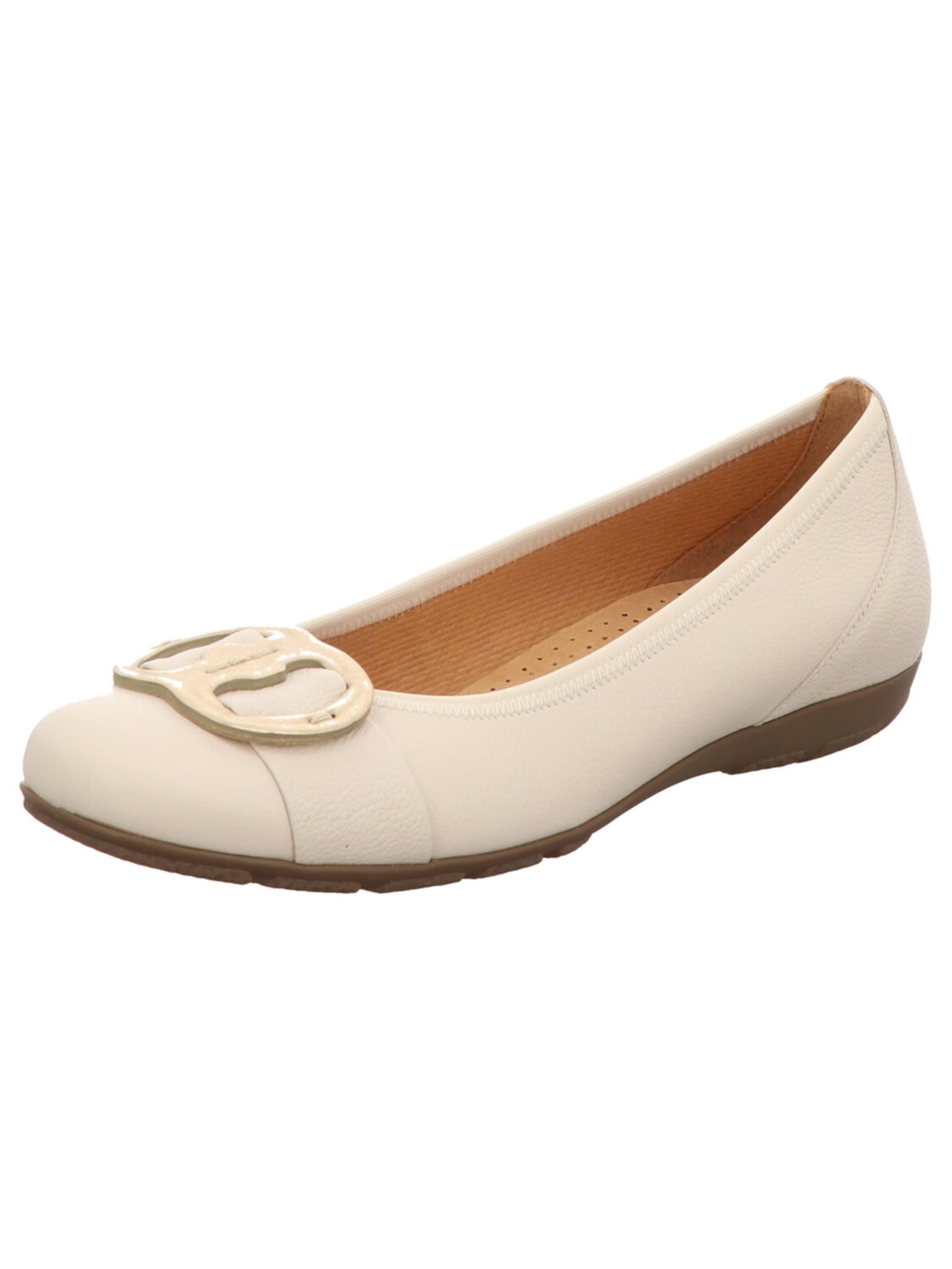 GABOR Ballet Flats 'Ballerina Damen 64.163.22 Echtleder in beige' in 38 in Beige, Item view
