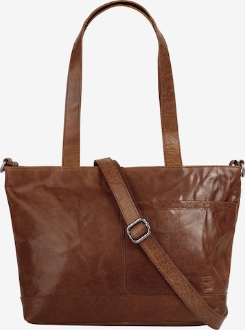 Spikes & Sparrow Shopper in Braun: Vorderseite