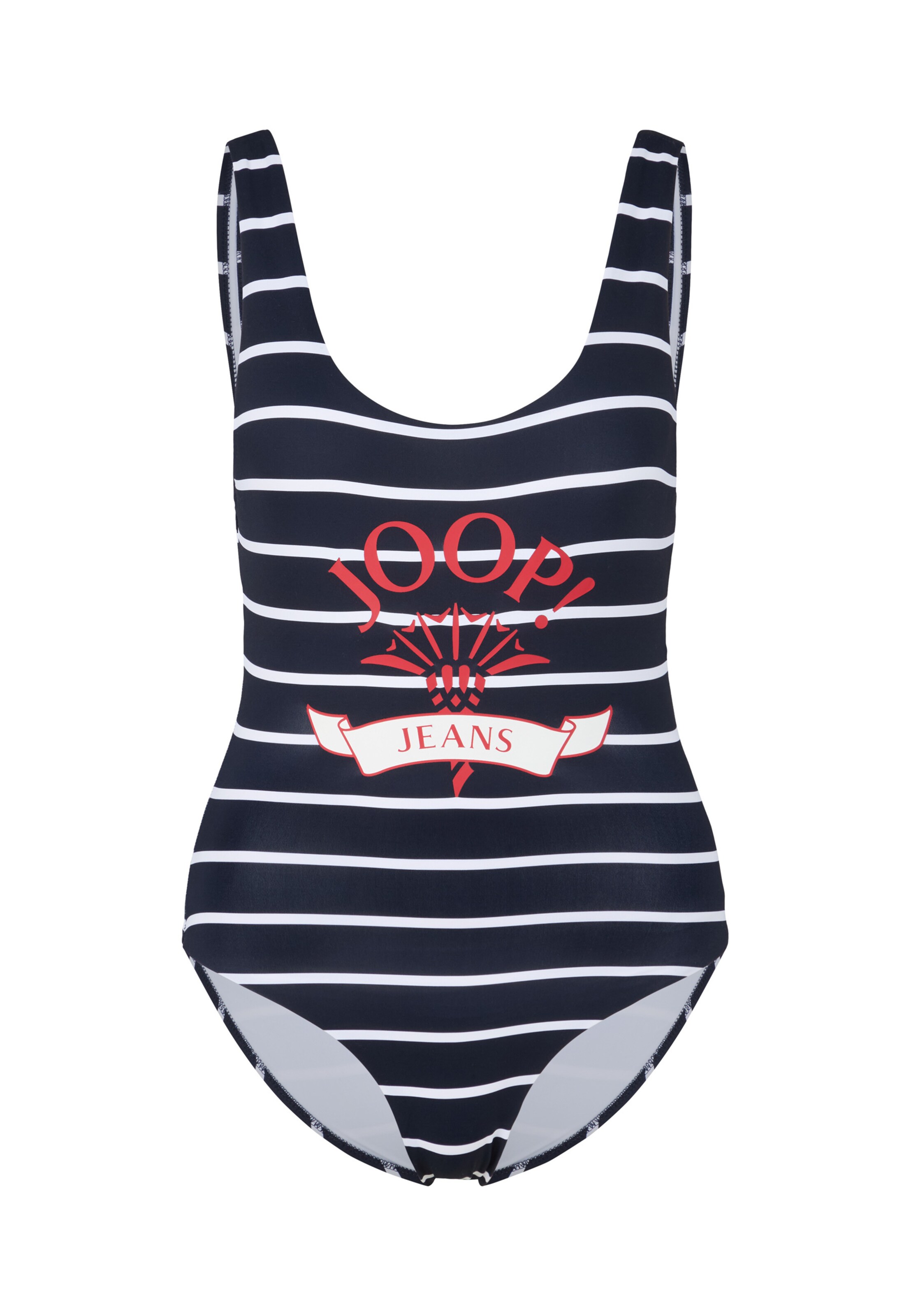 JOOP! Jeans Badpak in Blauw: voorkant