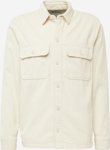 Coupe regular Chemise HOLLISTER en beige : devant