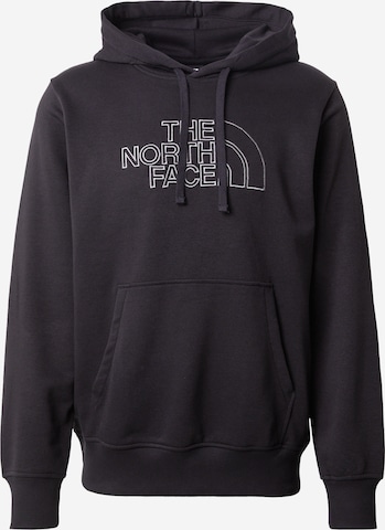 Sweat-shirt 'DREW PEAK' THE NORTH FACE en noir : devant