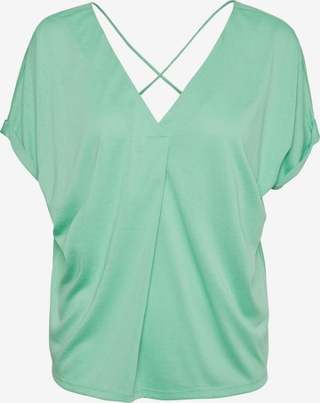 VERO MODA Shirt 'FLIA' in Green: front