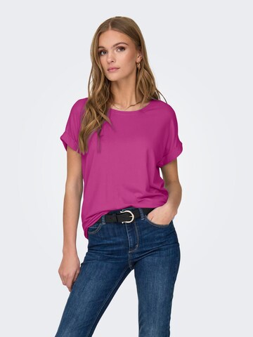 ONLY T-Shirt 'Moster' in Pink: predná strana