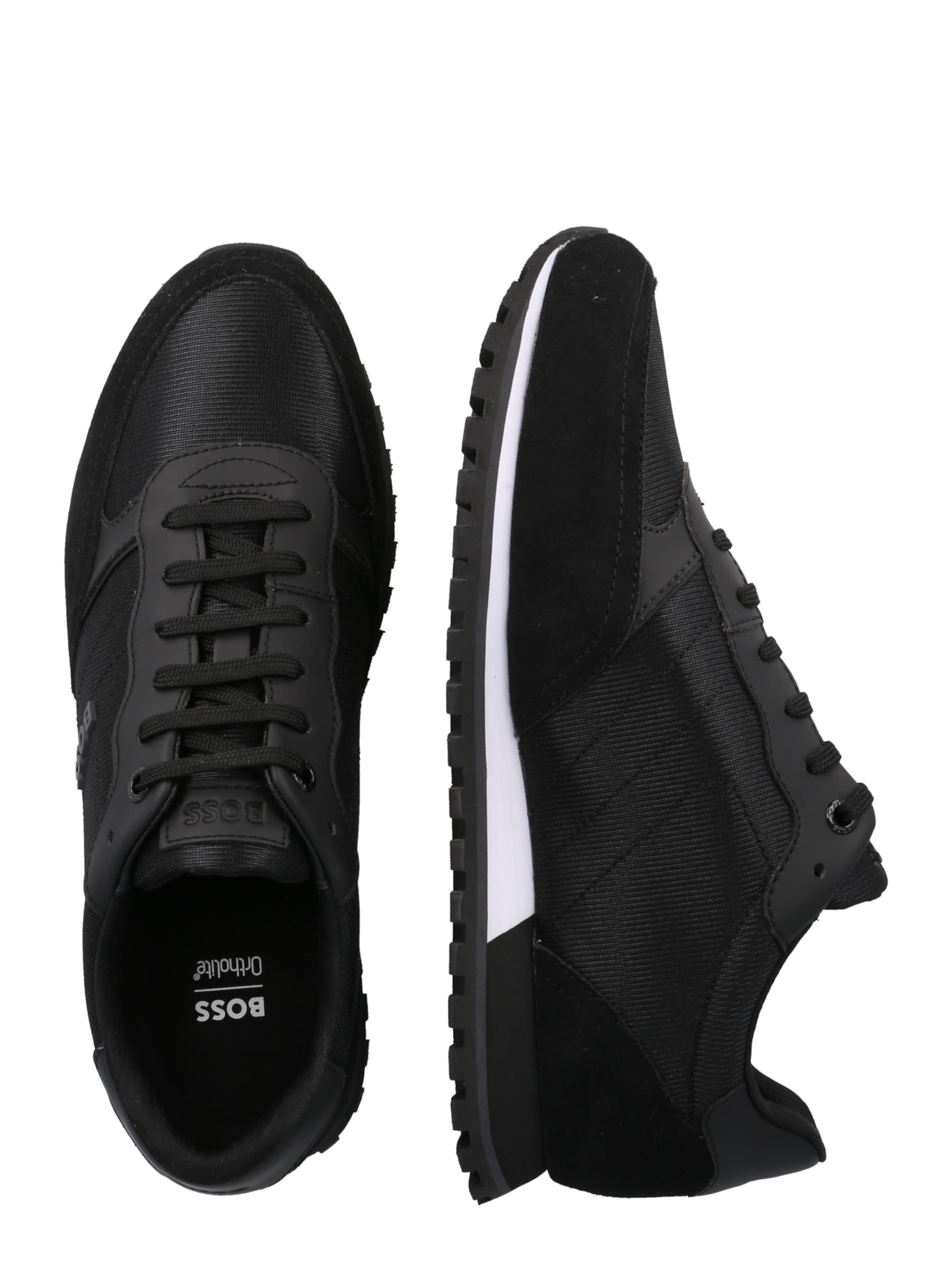 BOSS Sneaker 'Parkour' in Schwarz