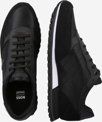 BOSS Black Sneakers low 'Parkour' i svart