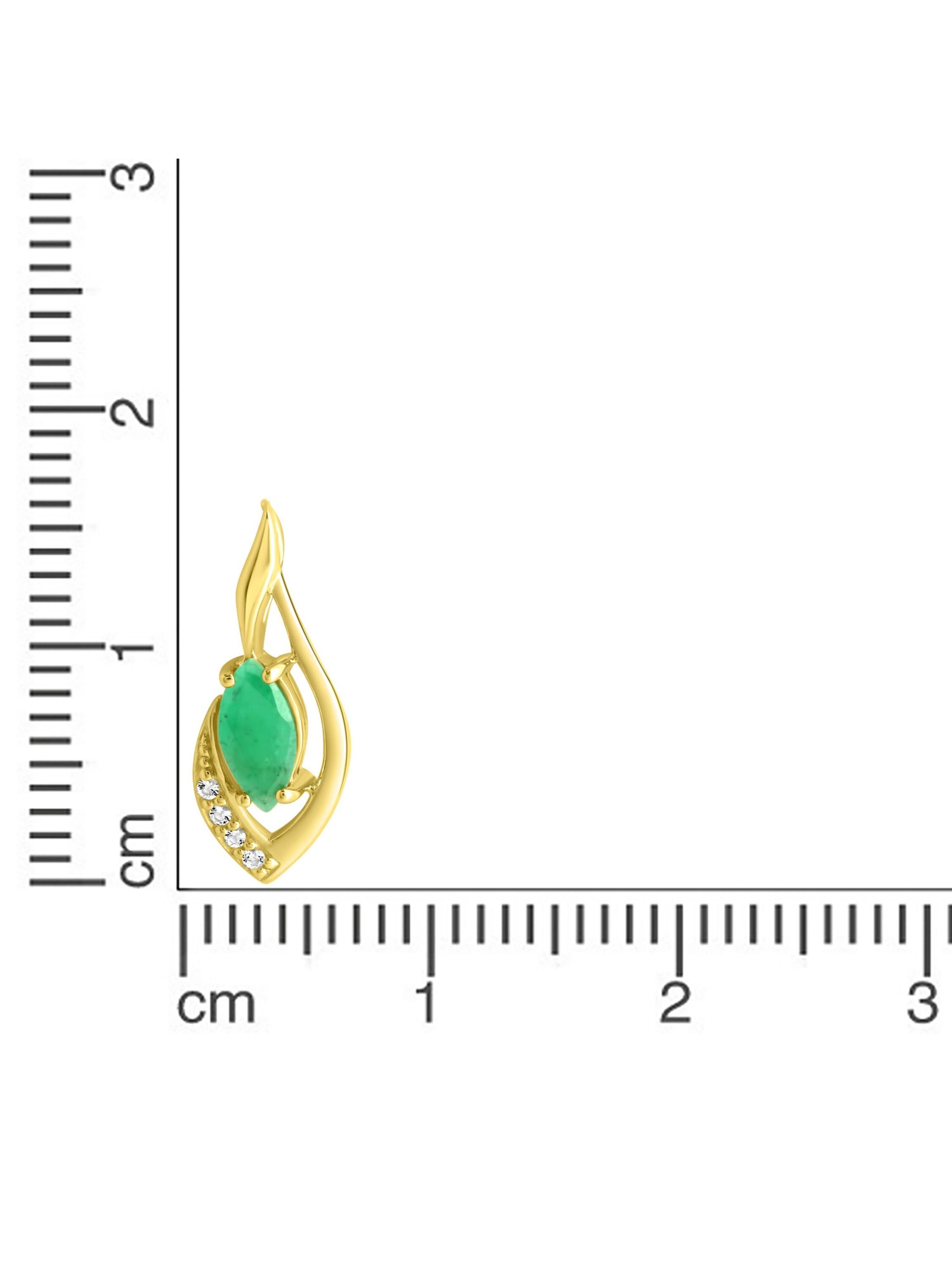 Fascination by Ellen K. Pendant in Yellow